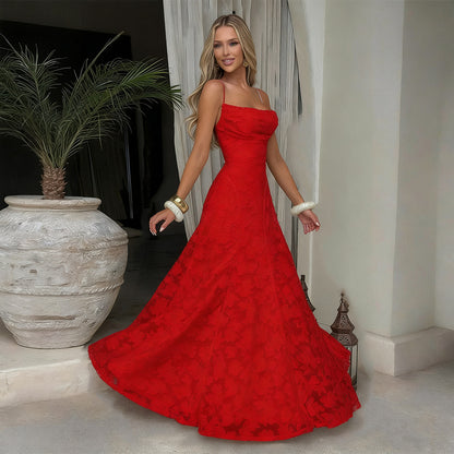Francis Maxi Dress - Cherry
Lacquer
