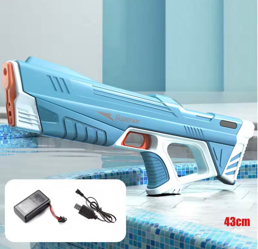 43cm Full Electric Automatic Water Gun – Kids Summer Toy